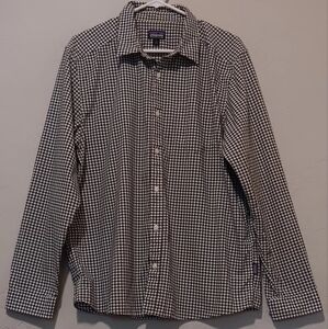 Patagonia Men's Shirt Long Sleeve Button Down Organic Cotton Plaid SzL